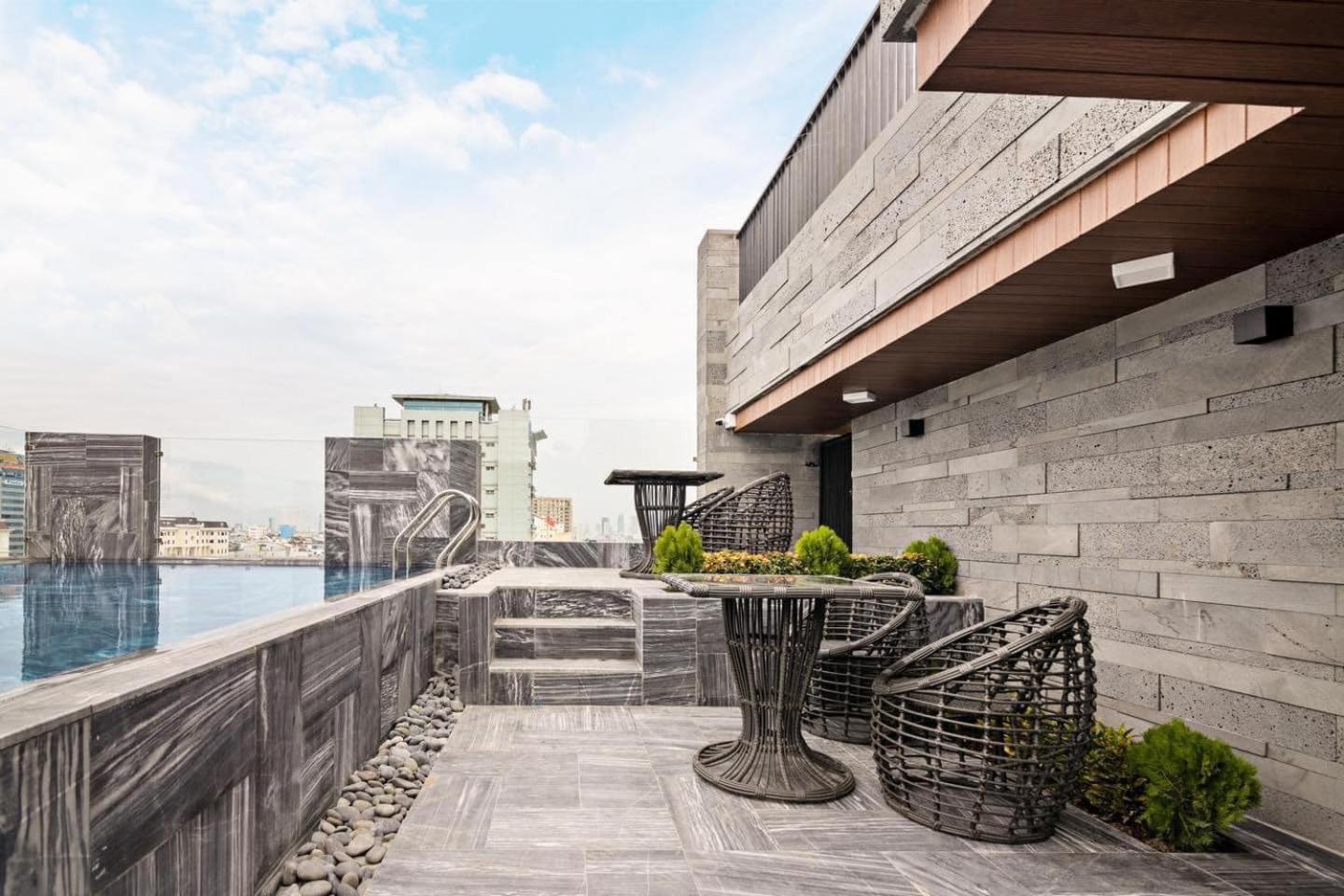 Hoang Thinh Hotel & Apartment Danang Exterior foto